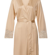 Lilith Tencel™ Lace Trim Robe | Coffee Quartz 74782-2216